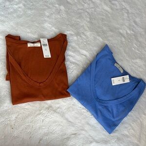Anthropologie tank tops bundle size M